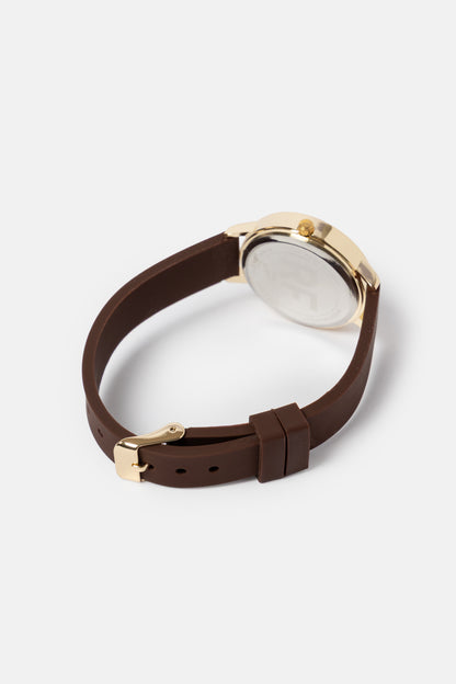 Silicone Strap Watch