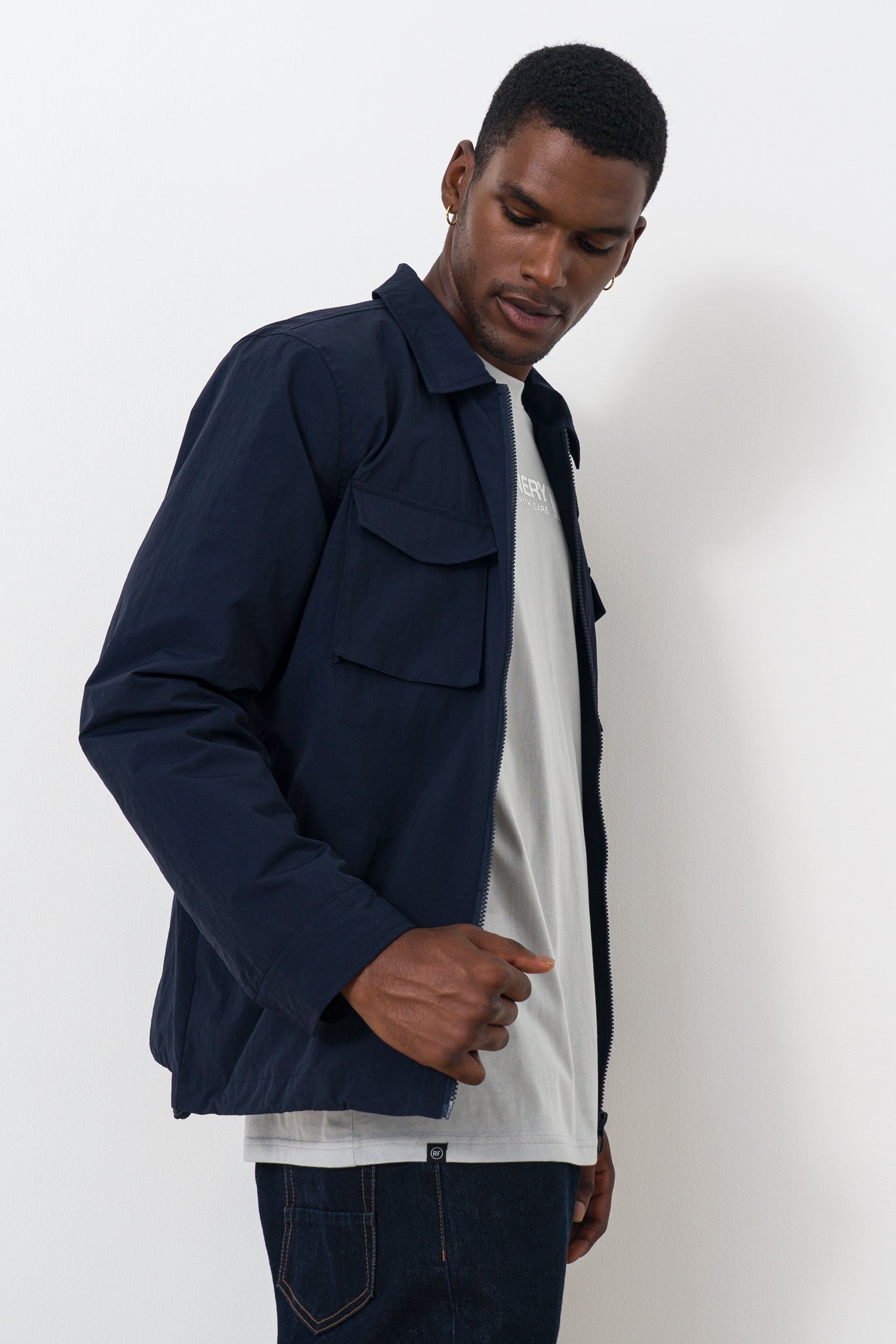 Blouson Collar Jacket