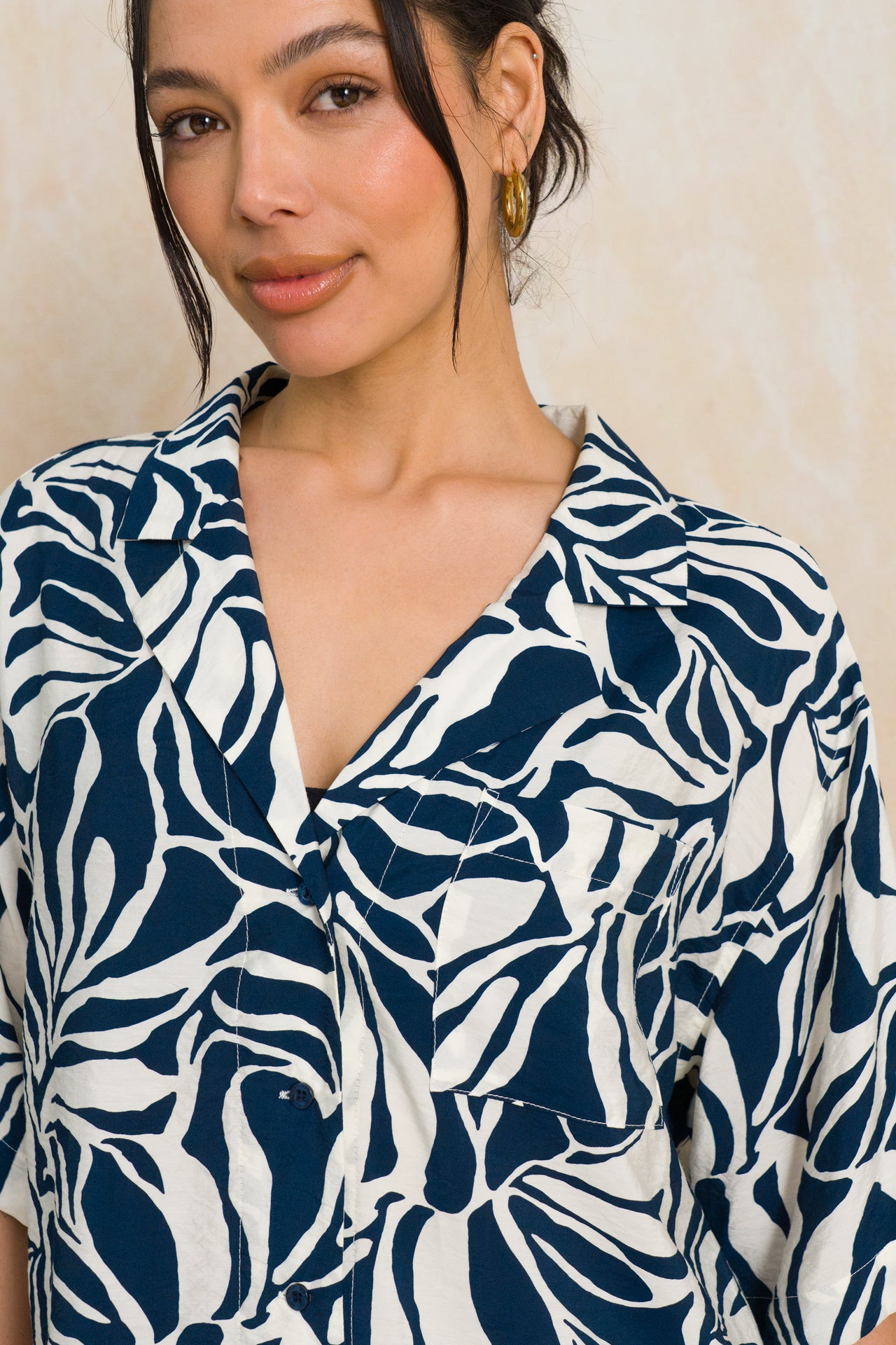 Relaxed Short Sleeve Shirt