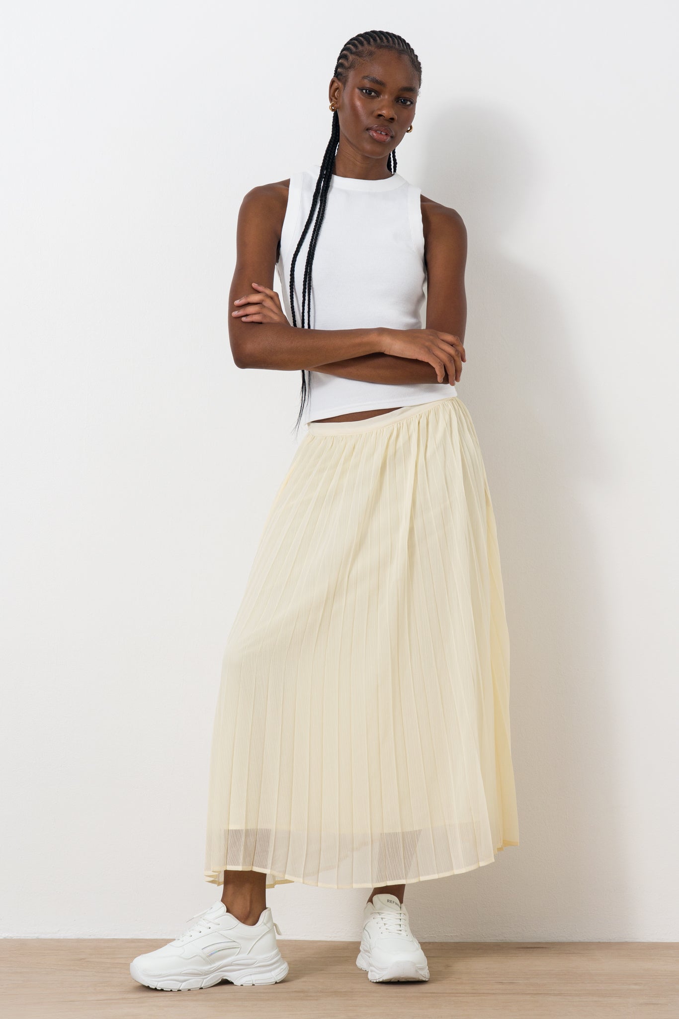 Pleated Skirt