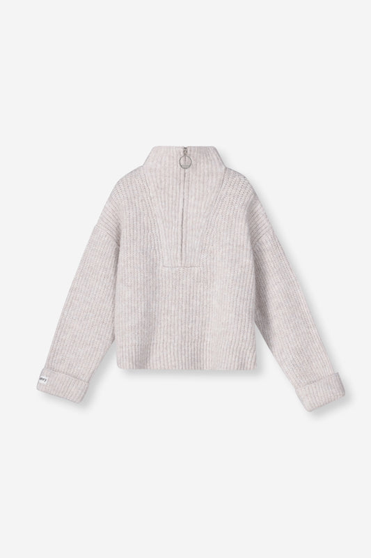 Girls Quarter Zip Jumper