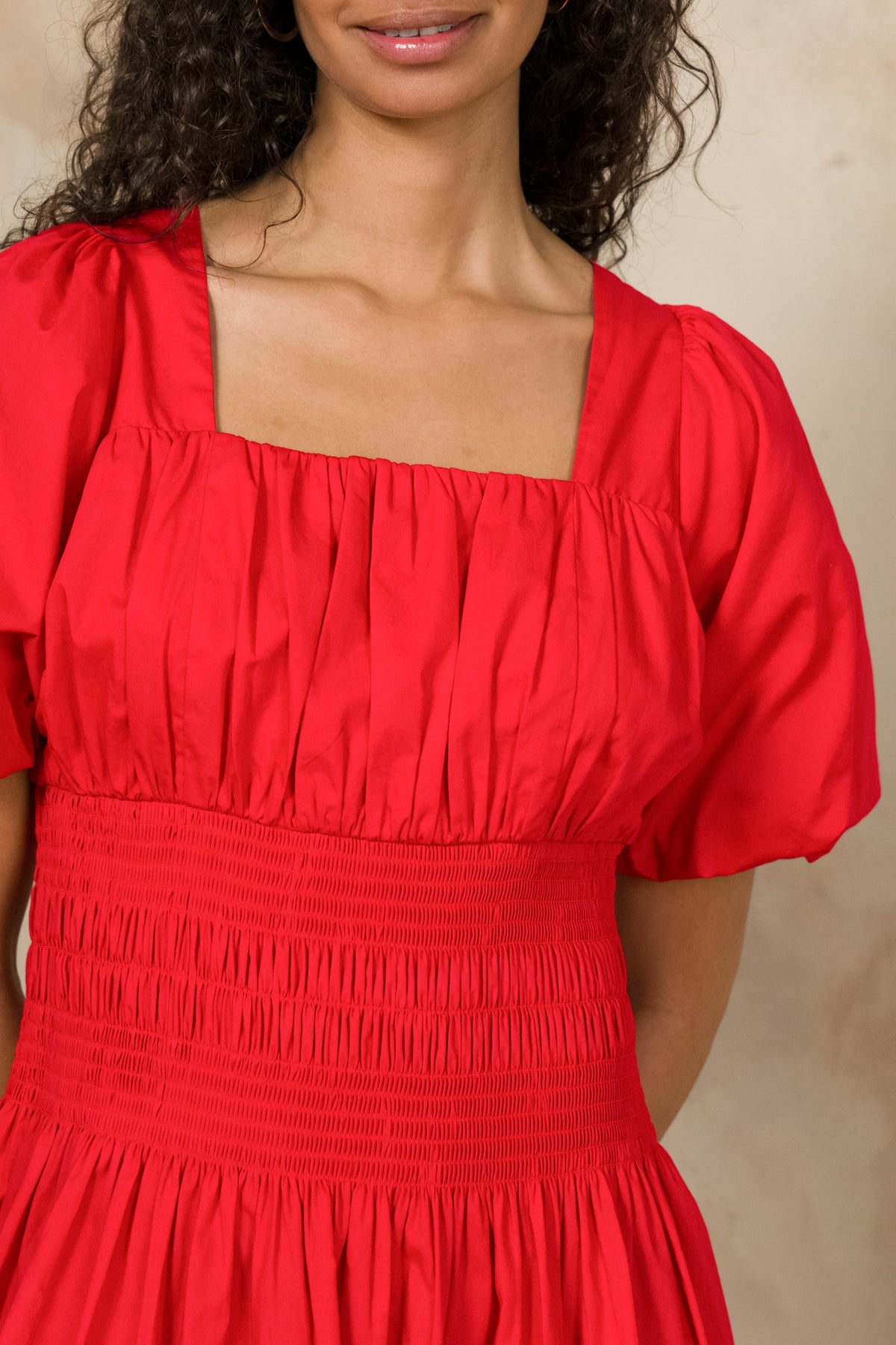 Square Neck Dress