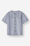 Boys Mandarin Collar Shirt