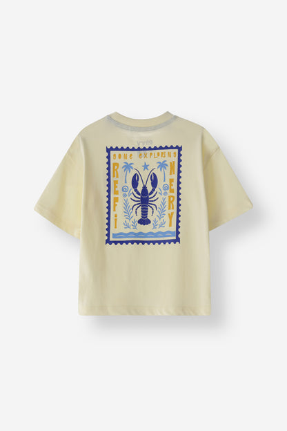 Relaxed Fit Lobster Graphic Tee