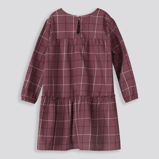 Girls Flannel Dress