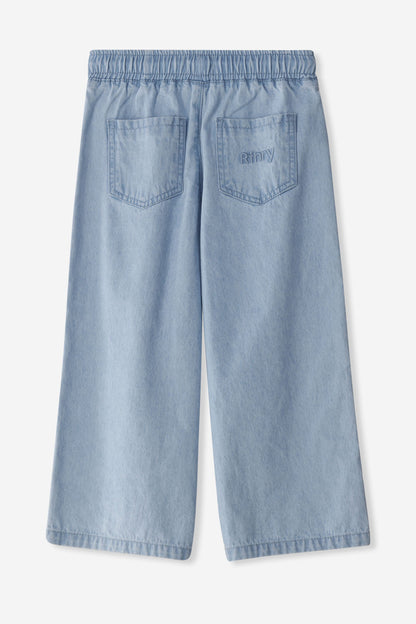 Girls Wide Leg Denim