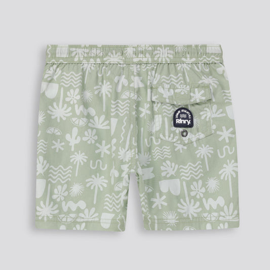 Boys Pool Short - Sage