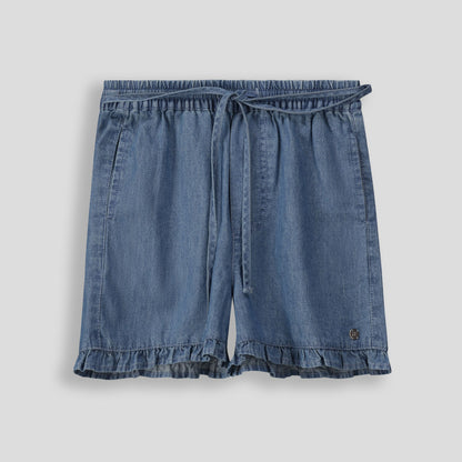 Girls Frill Hem Shorts