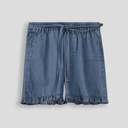 Girls Frill Hem Shorts