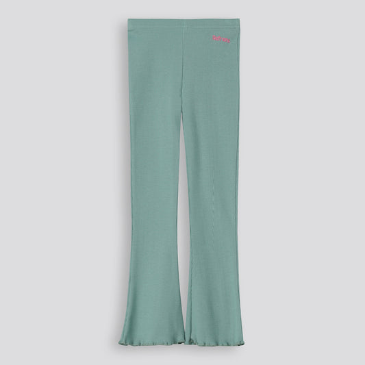 Girls Rib Flare Leggings
