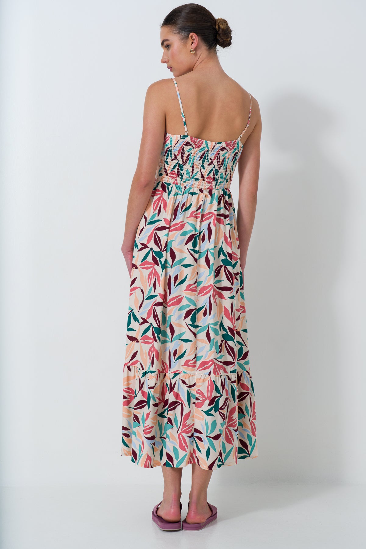 Strappy Frill Bottom Dress