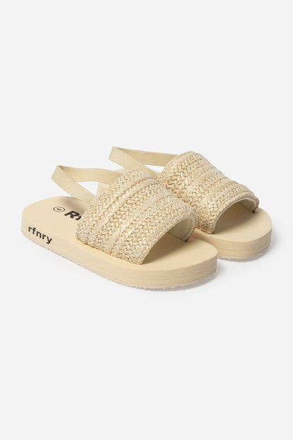 Girls Raffia Sandals