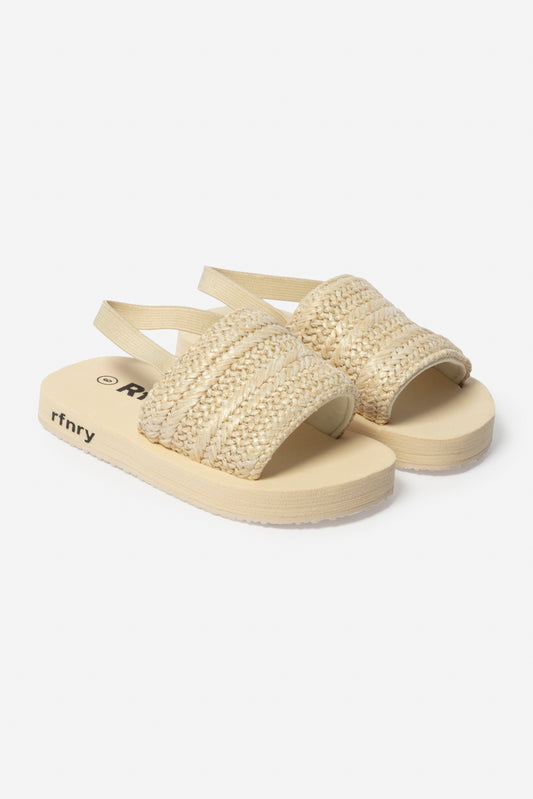Girls Raffia Sandals