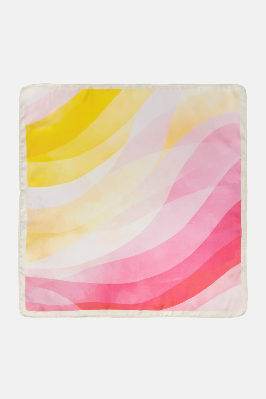Multi-Colour Wave Print Scarf