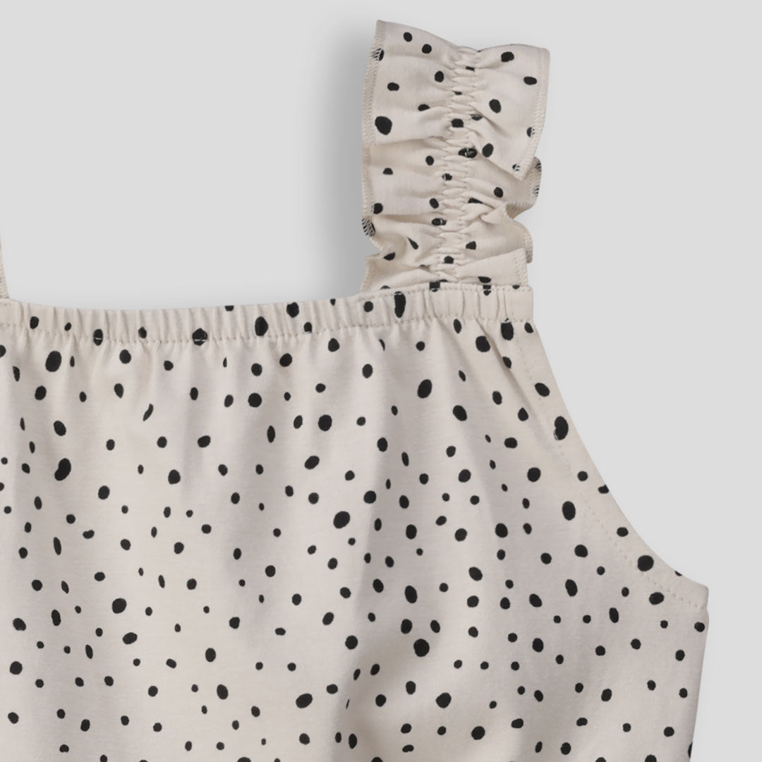 Girls Frill Sleeve Top