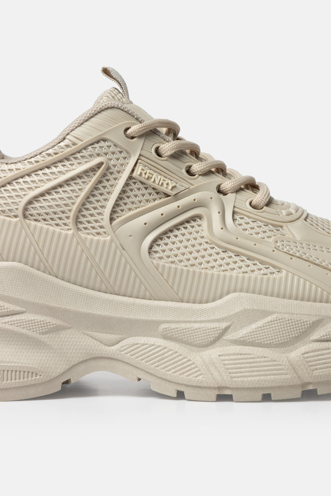Chunky Mesh Panel Sneakers