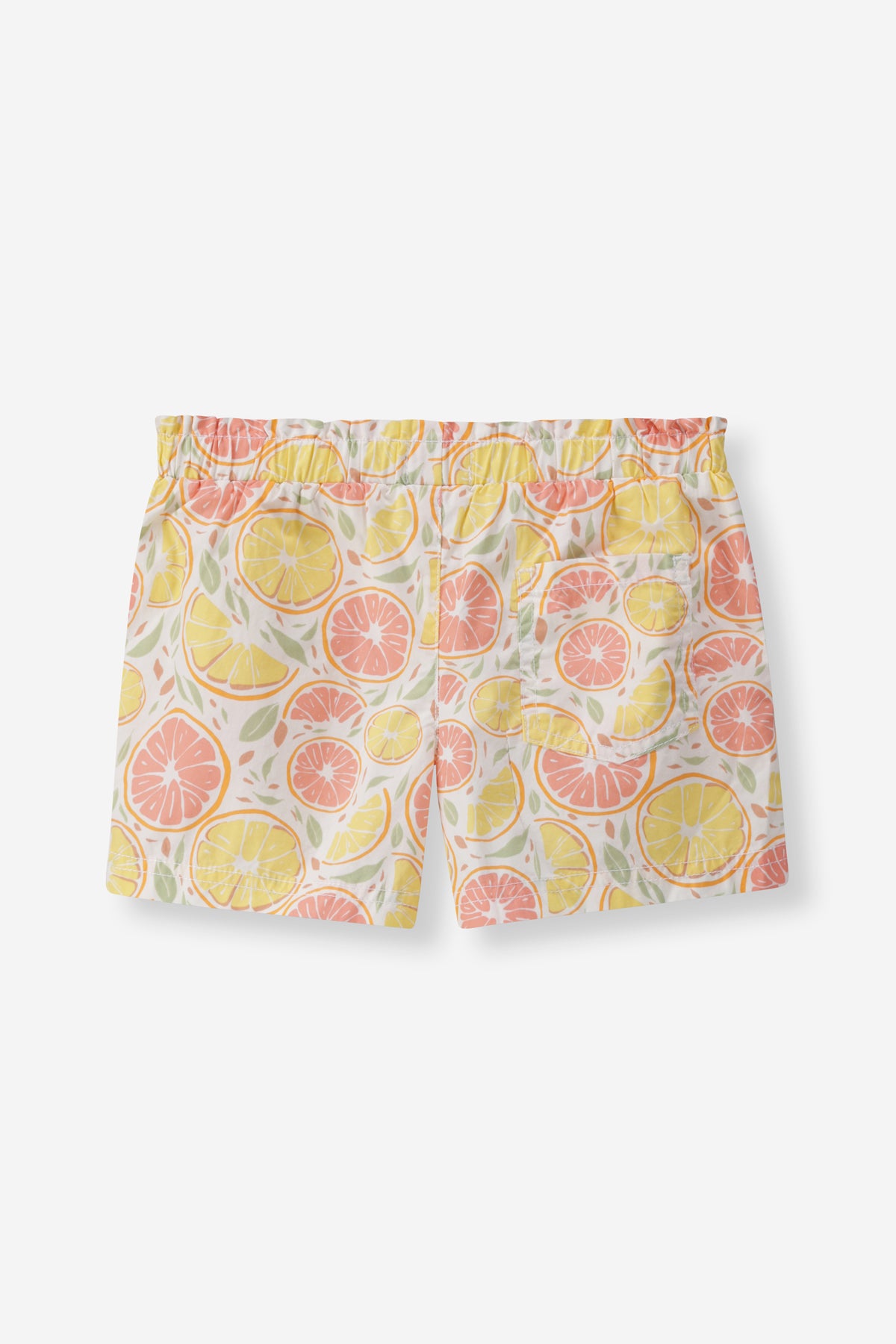 Citrus Print Pool Shorts