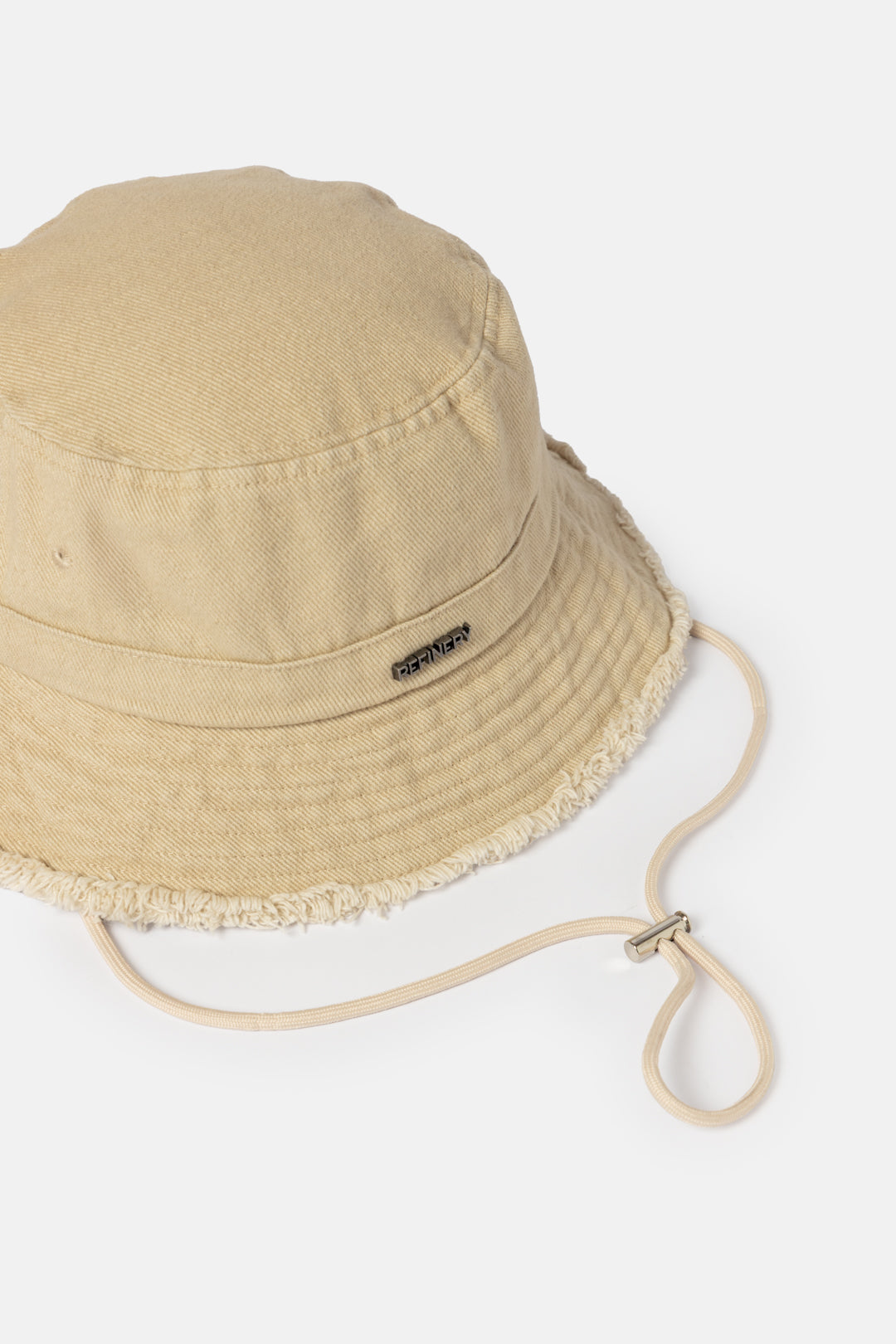 Raw Edge Bucket Hat