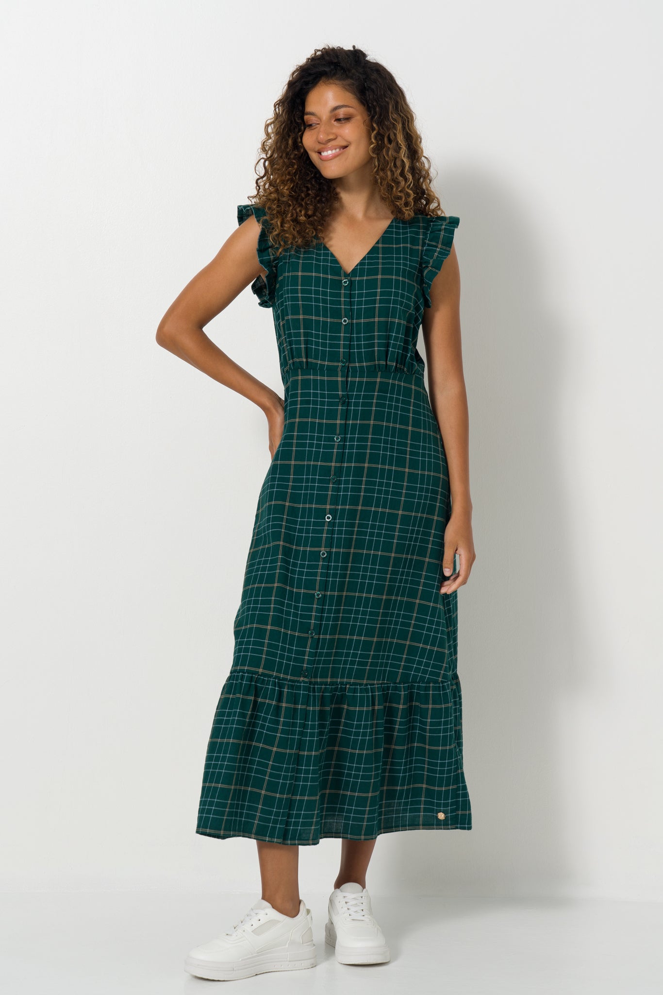 Flutter Sleeve Dress