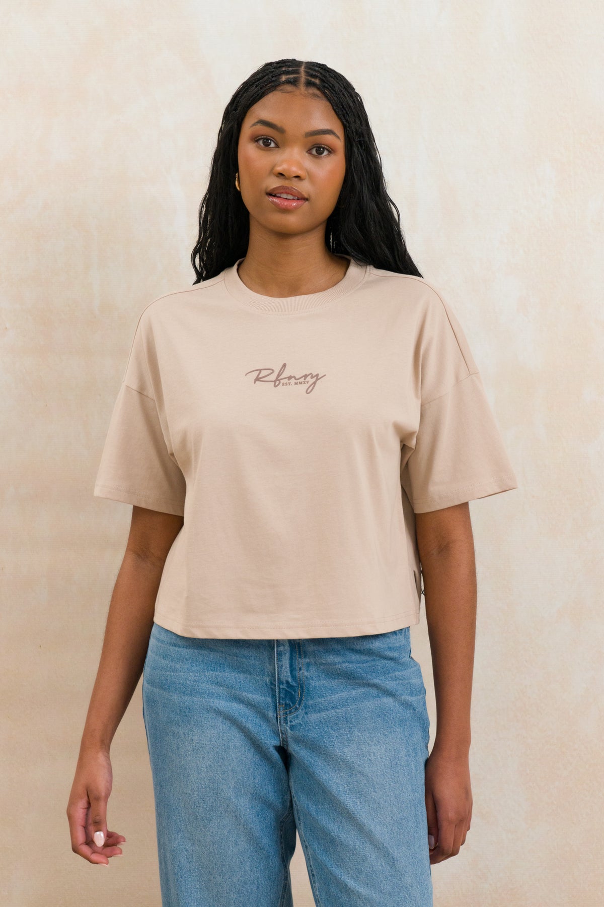Boxy Branded Tee