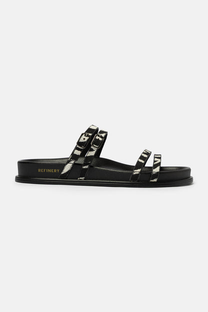 Zebra Strap Moulded Slide