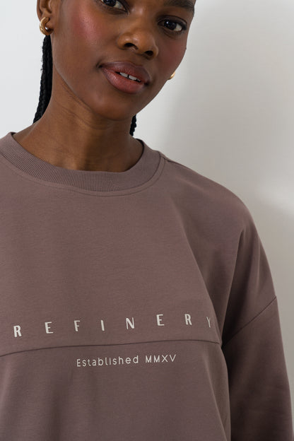 Longline Crew Sweat