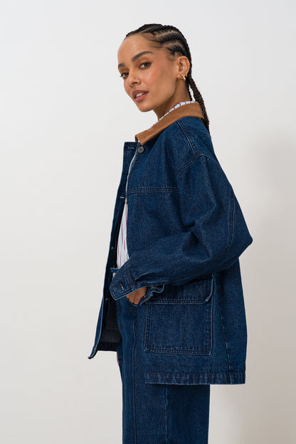 Dark Wash Denim Jacket