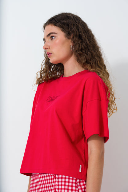 Boxy Branded T-Shirt