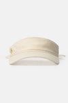 Tie-Back Canvas Visor