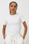 Fitted Rib T-shirt