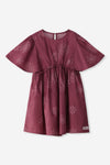 Girls Angel Sleeve Dress