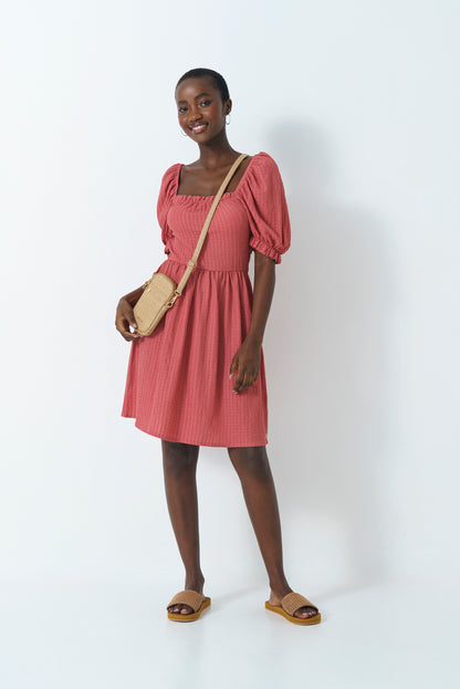 Puff Sleeve Dress