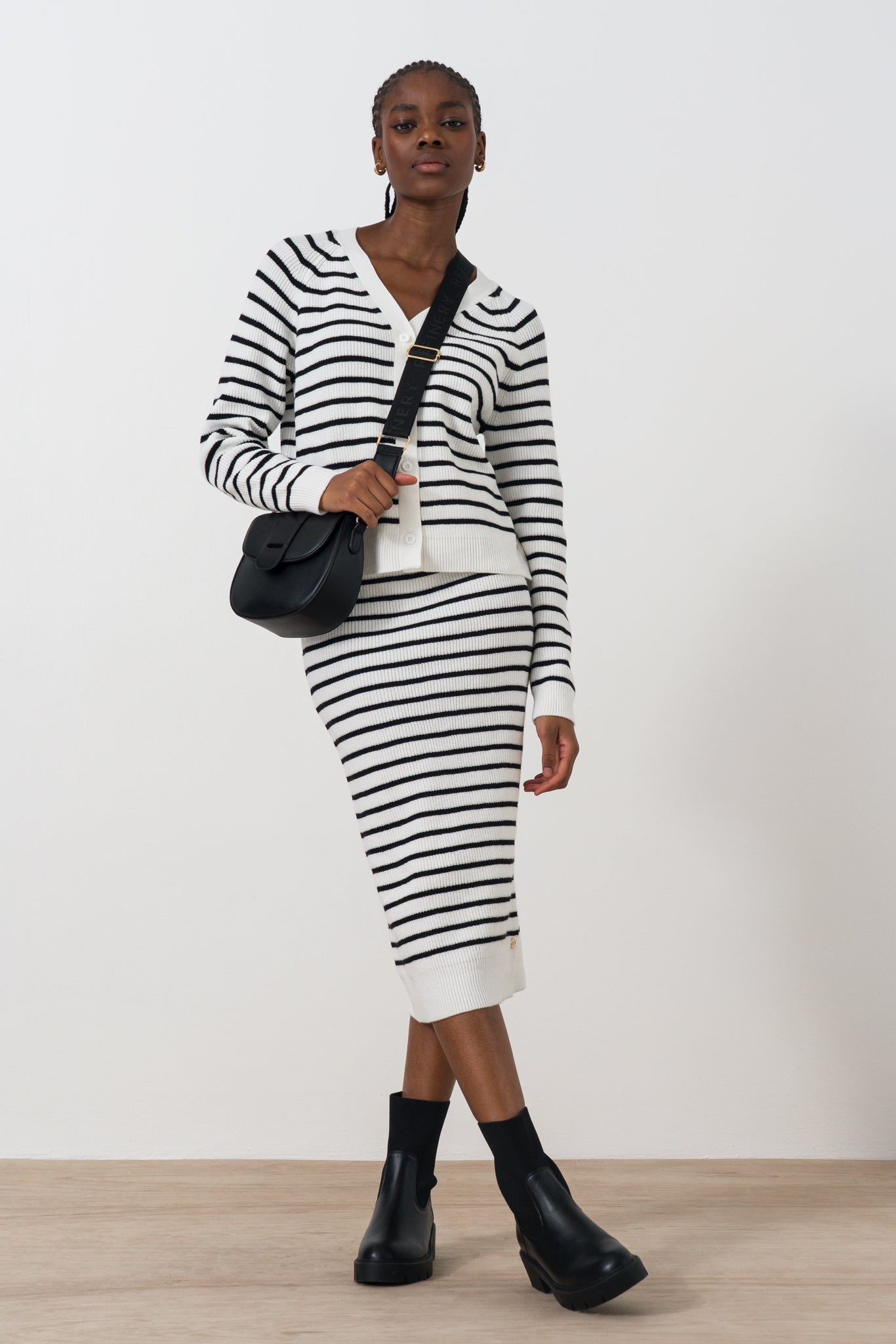 Stripe Cardigan