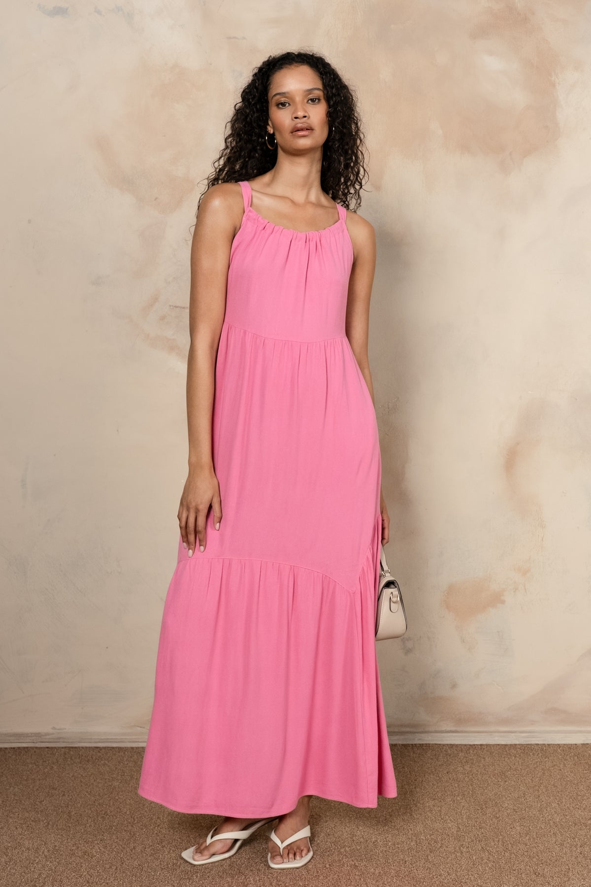 Scoop Neck Maxi Dress