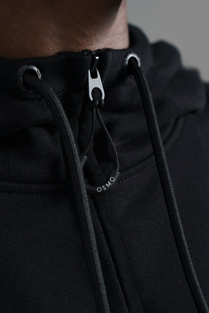 Quater Zip Fleece Hoodie