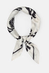 Patterned Satin Scarf