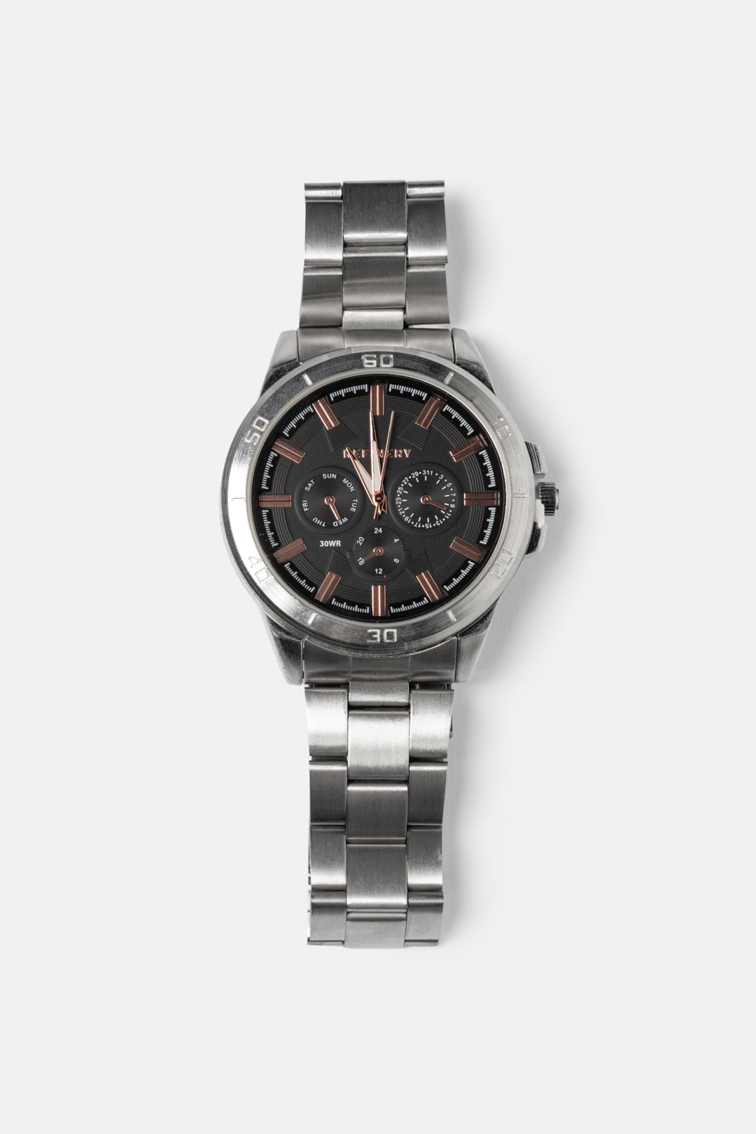 Chunky-Metal-Water-Resistant-Watch