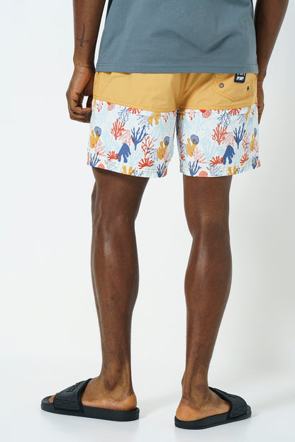 Ocean Graphic Pool Short