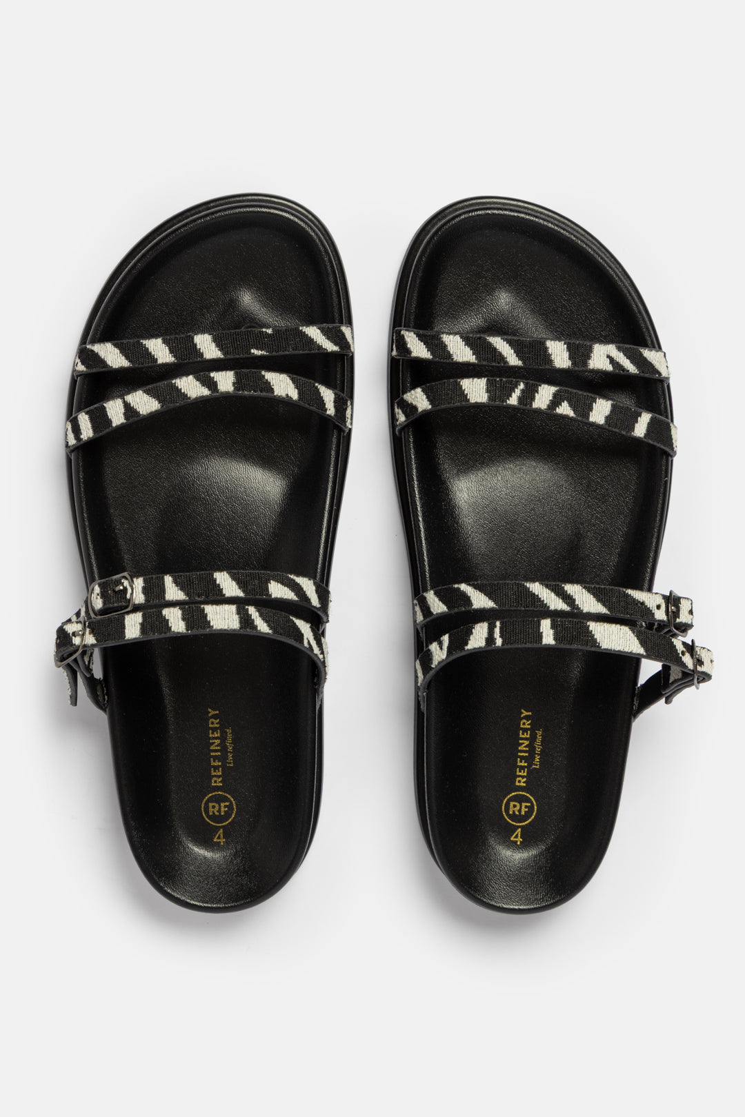 Zebra Strap Moulded Slide