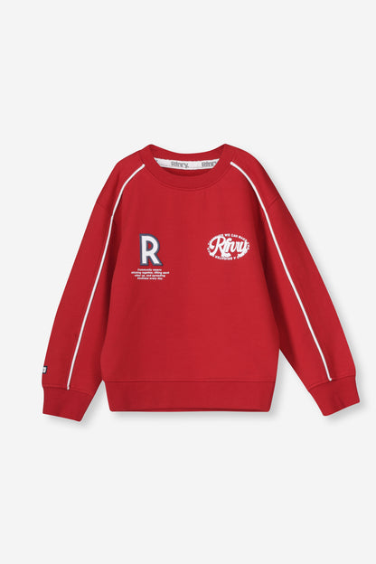 Boys Branded Sweat Top
