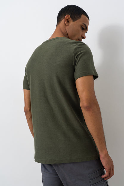 Textured Oversized T-shirt