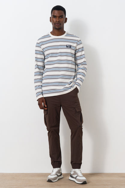 Stripe Long Sleeve T-shirt