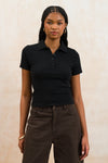Ribbed Placket Golfer