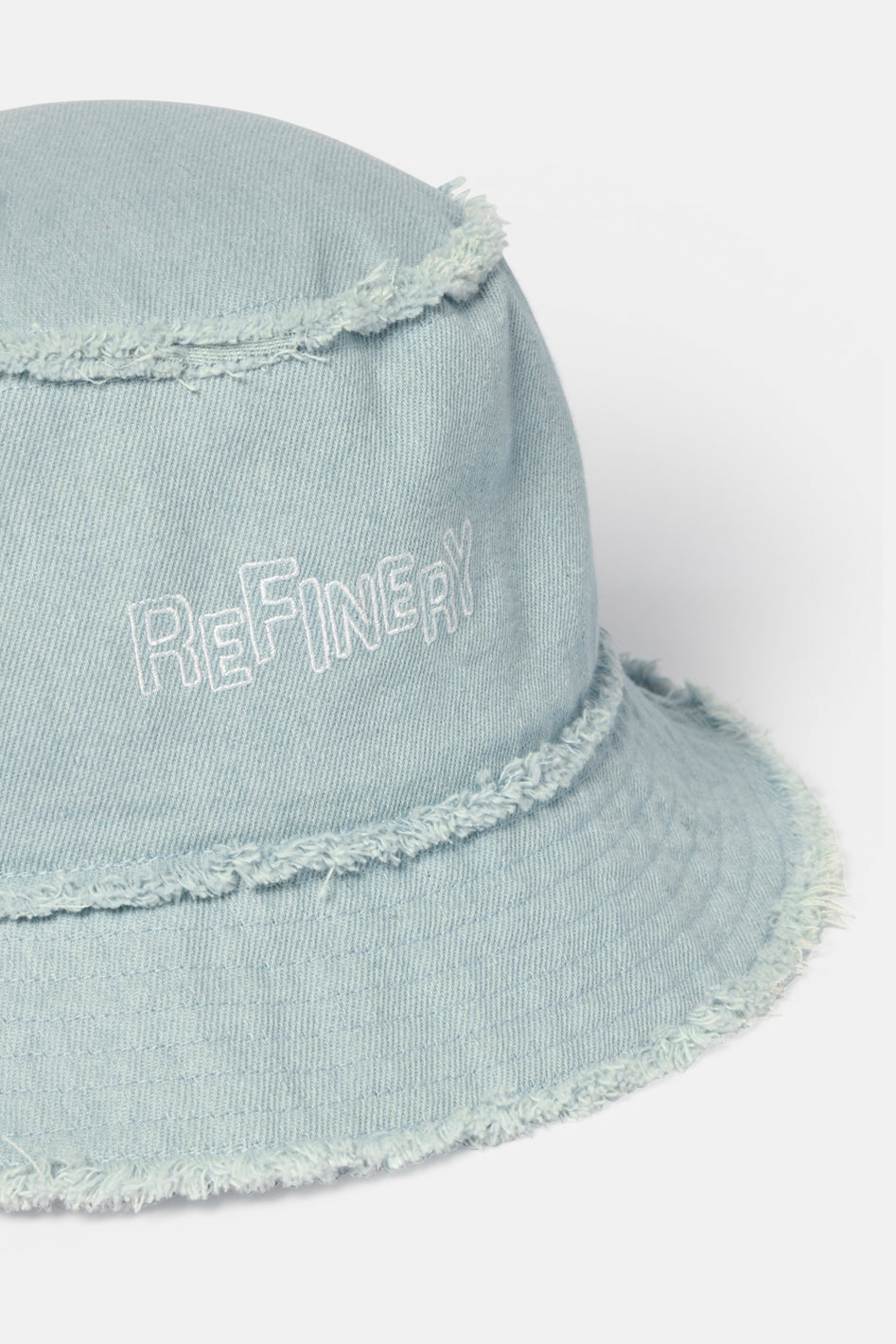 Raw Edge Denim Hat