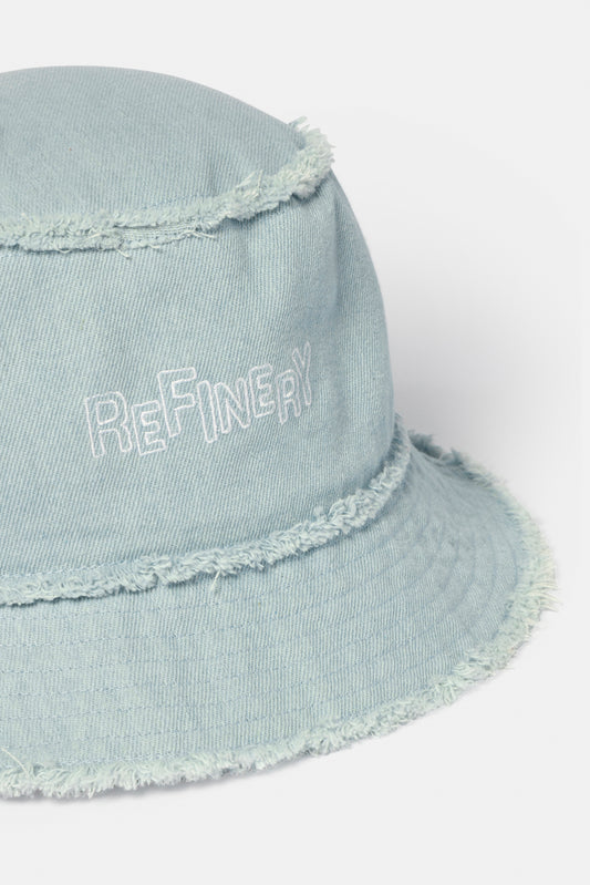 Raw Edge Denim Hat