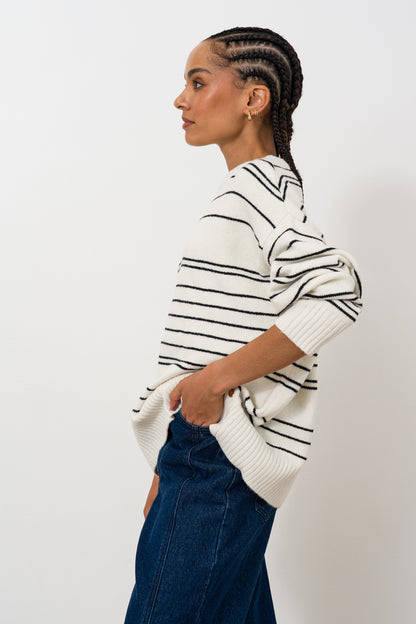 Longer Striped Jumper
