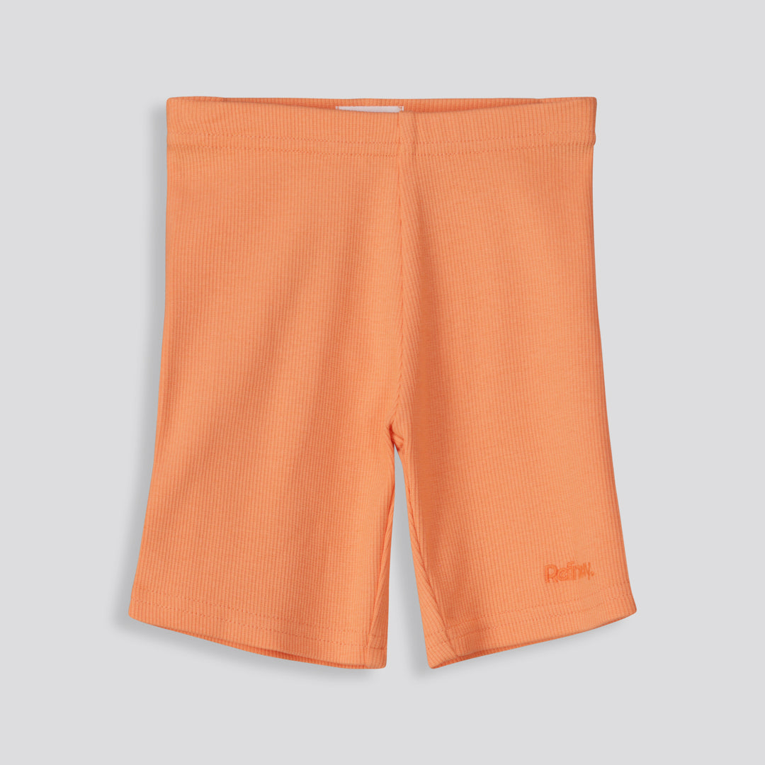 Girls Ribbed Biker Shorts