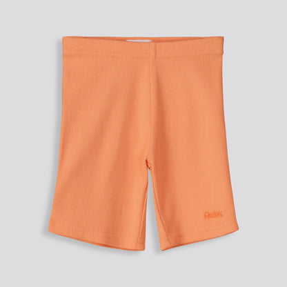 Girls Ribbed Biker Shorts