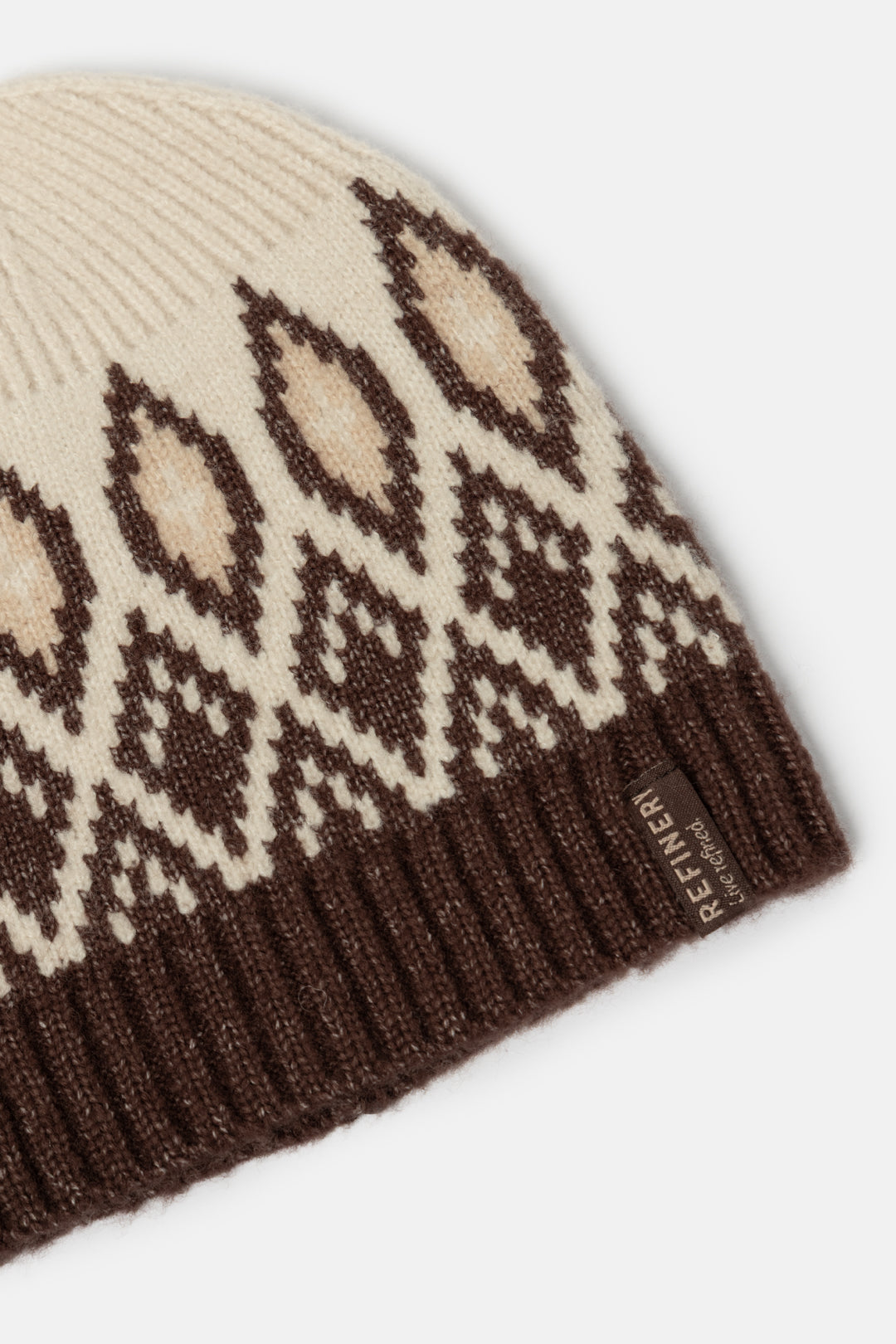 Argyle Jacquard Beanie