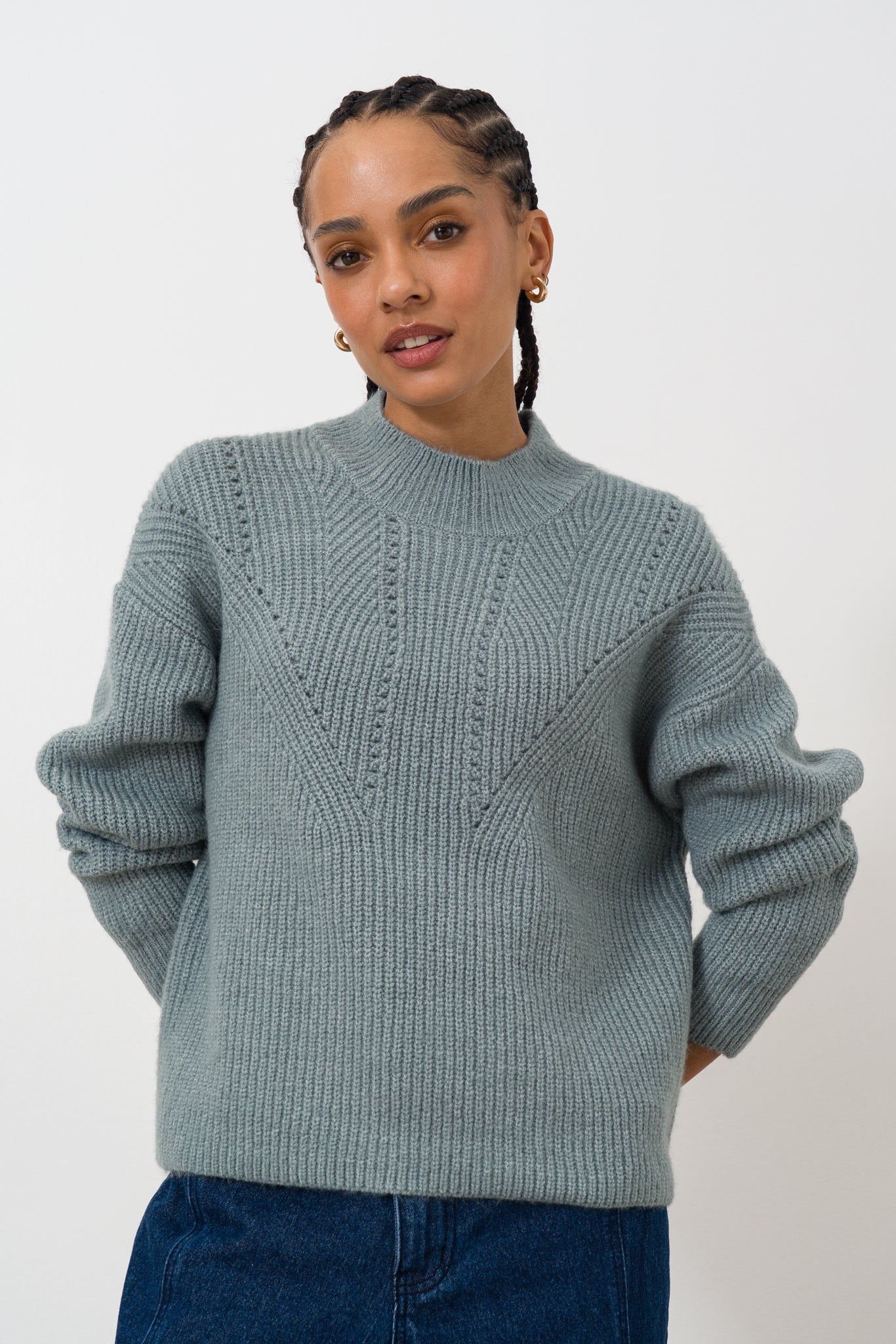 Hi-Neck Jumper